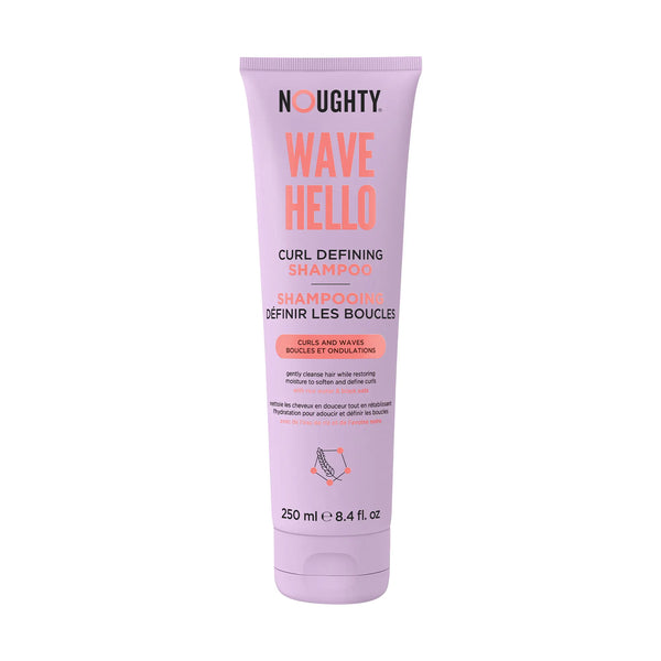 Noughty Wave Hello shampoo 250ml — one of two products included in this duo