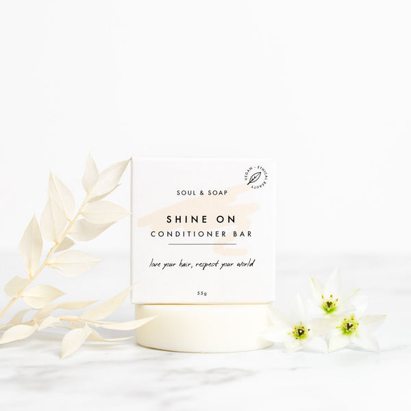 Soul & Soap Shine On Conditioner — 2 × 55g Bars — individual product reference