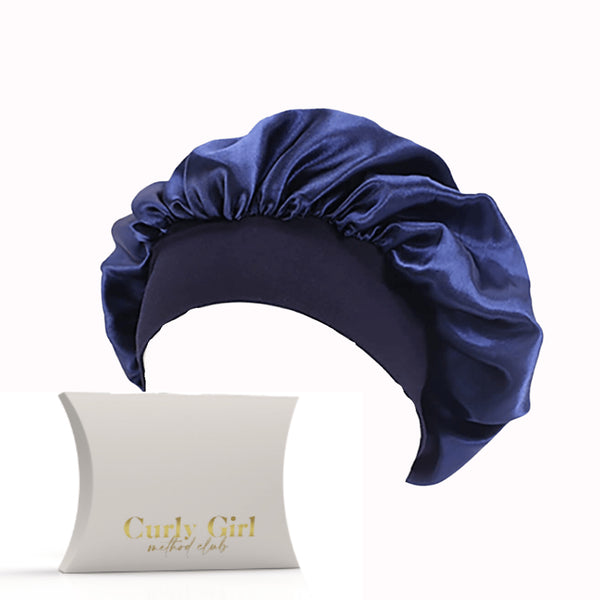 Satin Sleep Cap with Wide Band