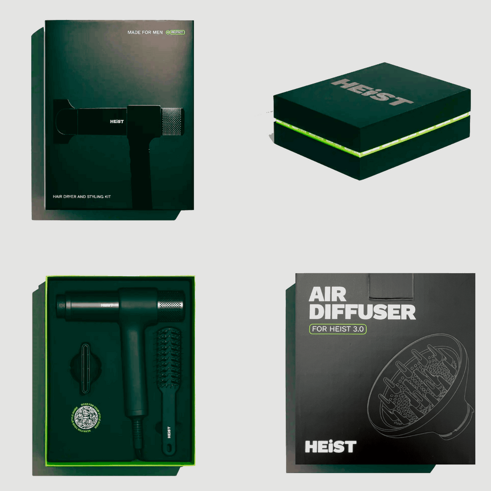 Heist 3.0 Hair Dryer Pro Kit with Diffuser