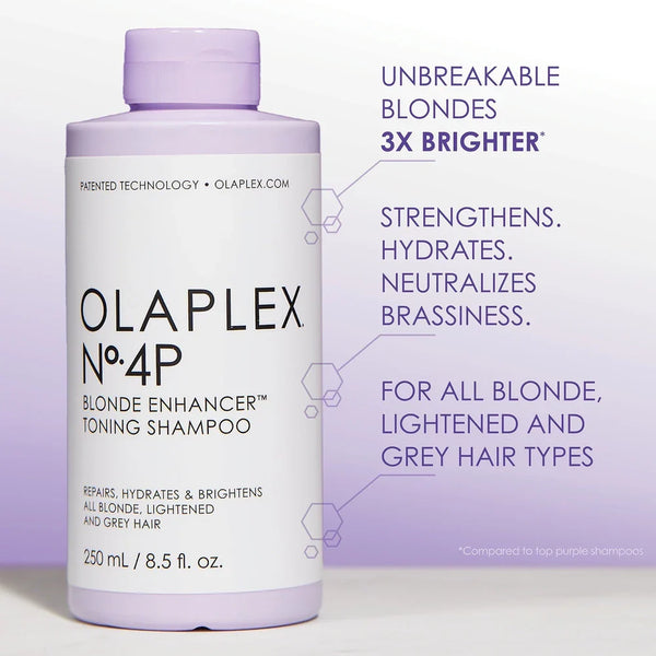 Olaplex No.4P Blonde Enhancer Toning Shampoo — 8.5 oz