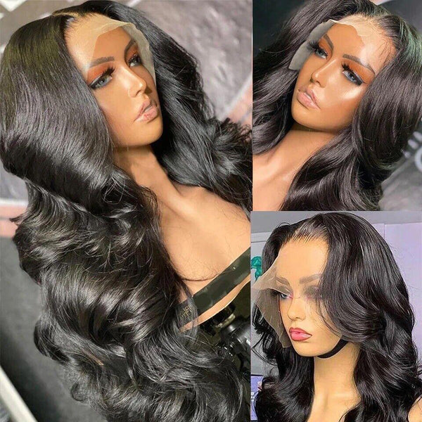 Chic Luxe Hair Full Lace Front Wavy Long Wig — Crystal/Invisible Lace