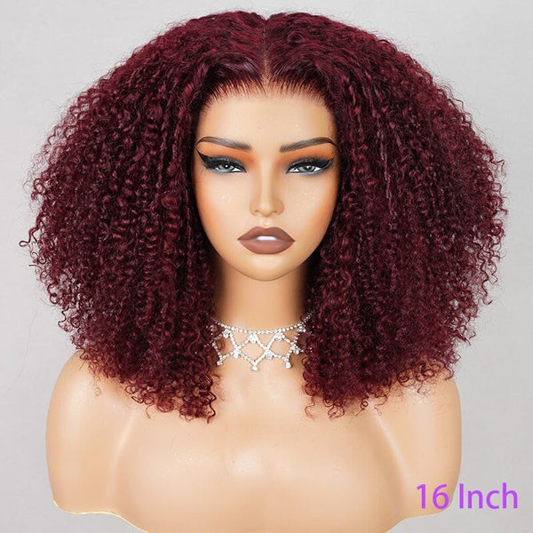 Chic Luxe Hair Glueless Wear & Go Lace Pre-Cut Front Kinky Curly Wig