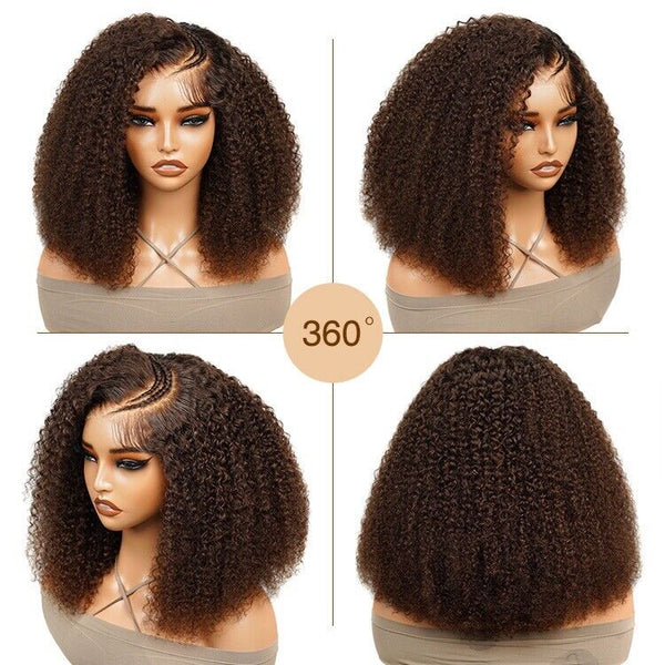 Chic Luxe Hair Pre-Styled Braided Curly Wig — Lace Front — Glueless