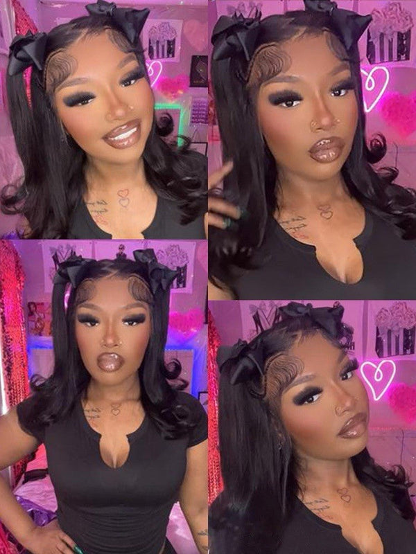 Chic Luxe Hair Glueless Pre-Styled Braided Ready To Wear Lace Front Bob Wig