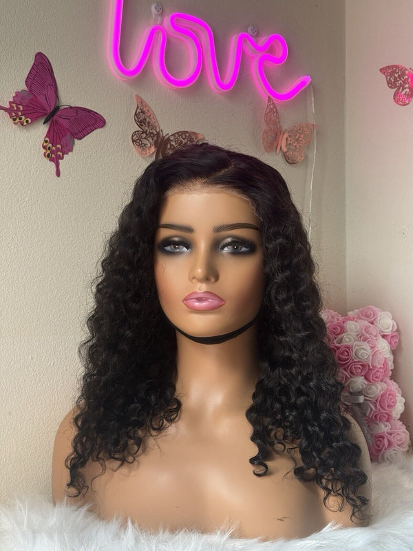 Chic Luxe Hair Ready To Wear Glueless Pre-Cut Lace Water Wave Curly Wig