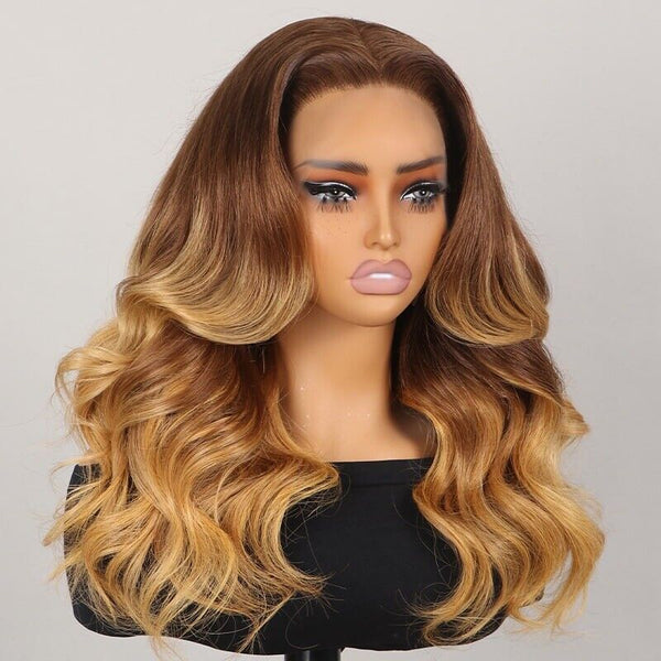 Chic Luxe Hair Honey Blonde Body Wave Wig — 13x4 Lace Front