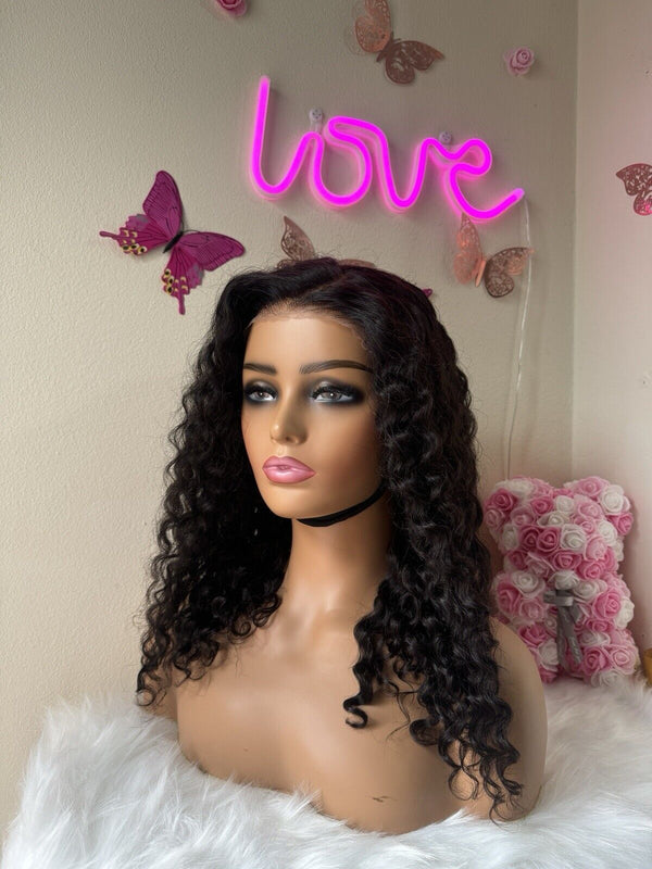 Chic Luxe Hair Ready To Wear Glueless Pre-Cut Lace Water Wave Curly Wig