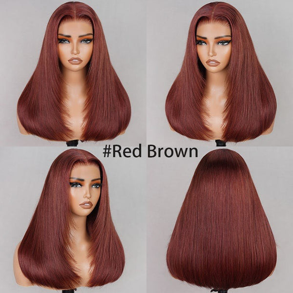 Chic Luxe Hair Glueless Pre-Cut Lace Straight Wear Go Layered Wig