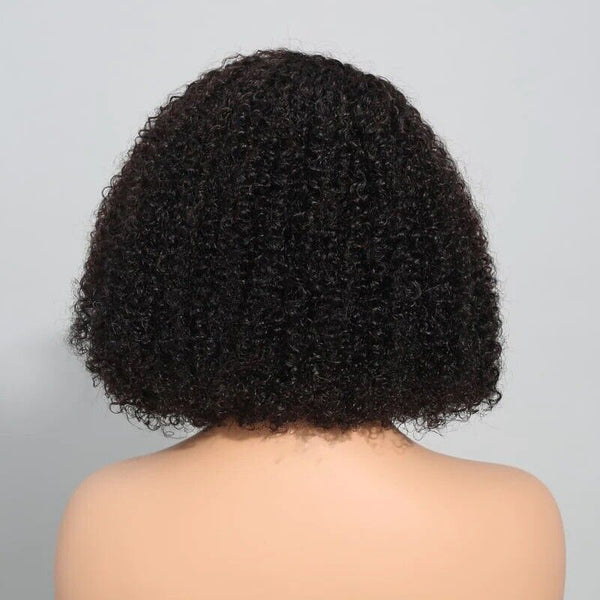 Chic Luxe Hair Glueless Jerry Curly Short Lace Front Bob Wig