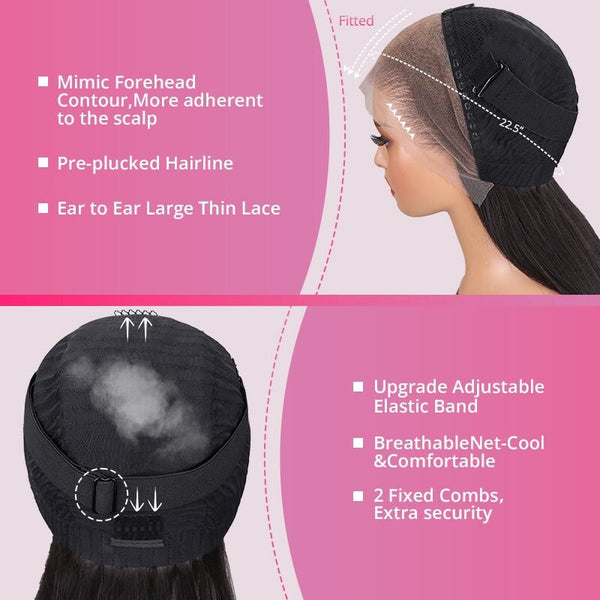 Chic Luxe Hair Glueless Pre-Styled Wear Go Lace Front Curly Wig
