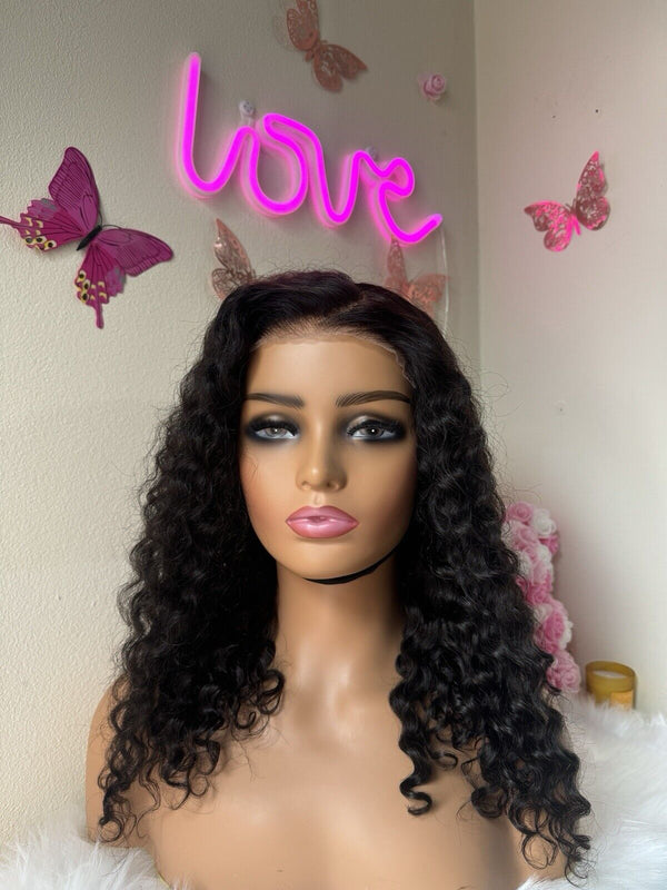Chic Luxe Hair Ready To Wear Glueless Pre-Cut Lace Water Wave Curly Wig