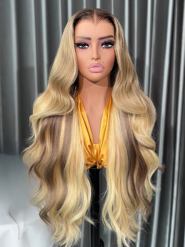 Chic Luxe Hair The Sienna Ash Blonde Wave Wig