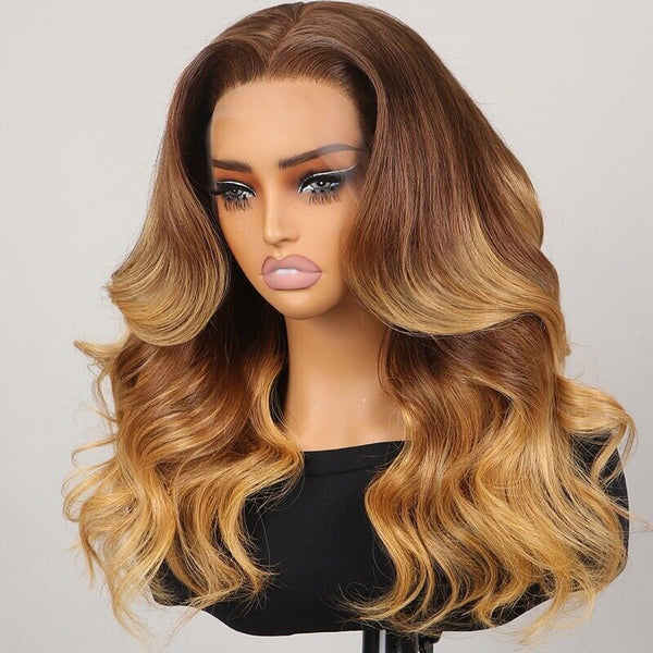 Chic Luxe Hair Honey Blonde Body Wave Wig — 13x4 Lace Front