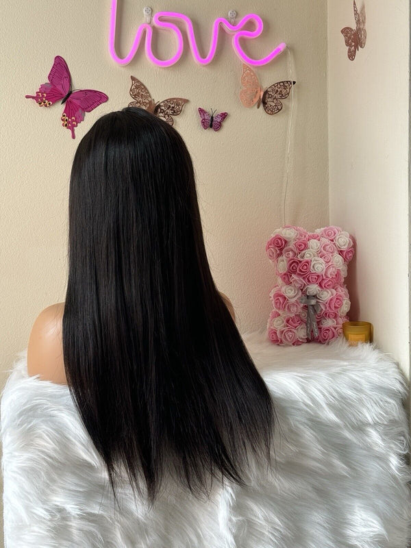 Chic Luxe Hair Ready To Wear Glueless Pre-Cut Lace Straight Wig