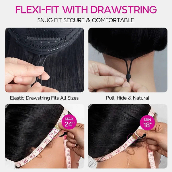 Chic Luxe Hair Pull & Go Bone Straight Wig