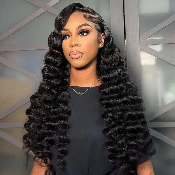 Chic Luxe Hair Full Lace Front Loose Wave Wig — Pre-Plucked Hairline