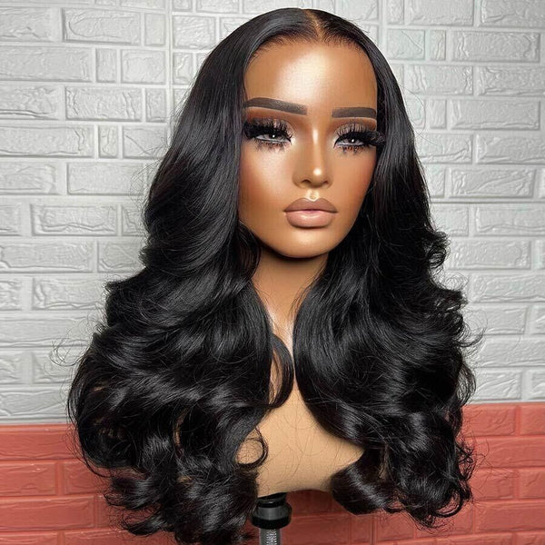 Chic Luxe Hair Glueless Ready To Wear Wavy Straight Wig — Pre-Cut Lace Front