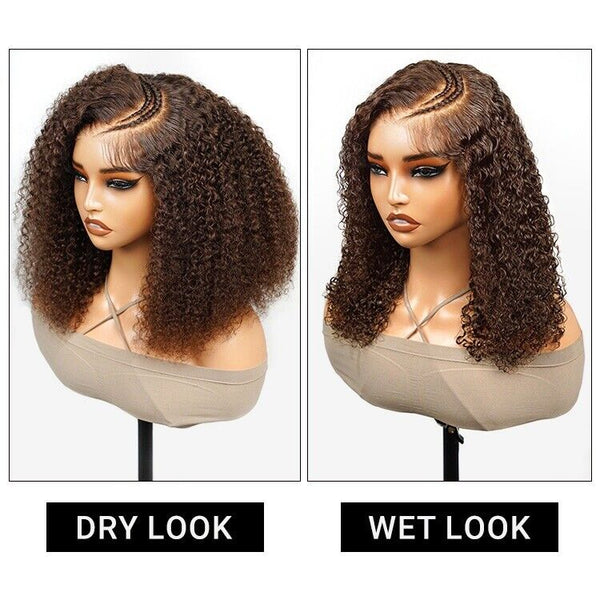 Chic Luxe Hair Pre-Styled Braided Curly Wig — Lace Front — Glueless