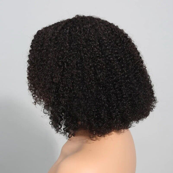 Chic Luxe Hair Glueless Jerry Curly Short Lace Front Bob Wig