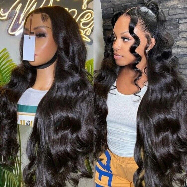 Chic Luxe Hair Transparent Lace Wig — Wavy Long — Full Lace Front