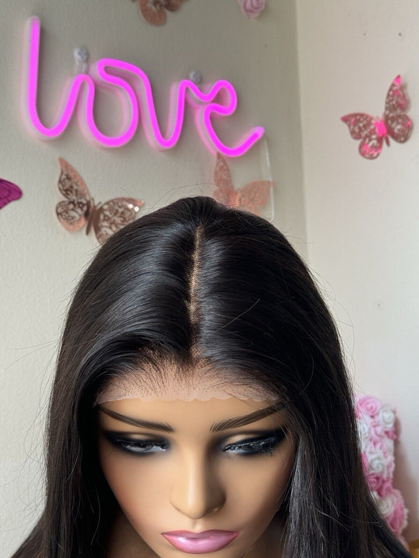 Chic Luxe Hair Ready To Wear Glueless Pre-Cut Lace Straight Wig
