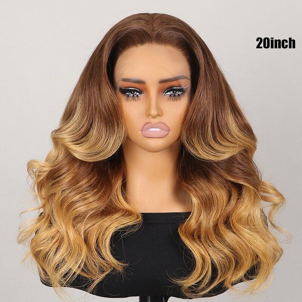 Chic Luxe Hair Honey Blonde Body Wave Wig — 13x4 Lace Front