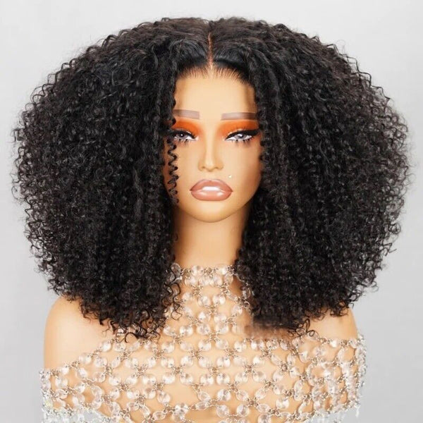 Chic Luxe Hair Full Glueless Wear & Go Kinky Curly Lace Front Wig