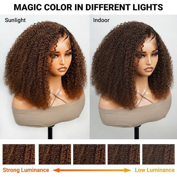 Chic Luxe Hair Pre-Styled Braided Curly Wig — Lace Front — Glueless