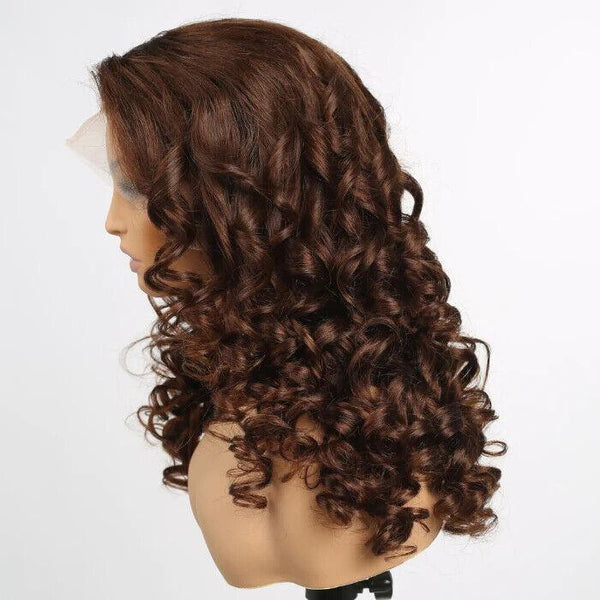 Chic Luxe Hair Glueless Funmi Spiral Curly Full Lace Front Long Wig