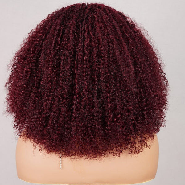 Chic Luxe Hair Glueless Wear & Go Lace Pre-Cut Front Kinky Curly Wig