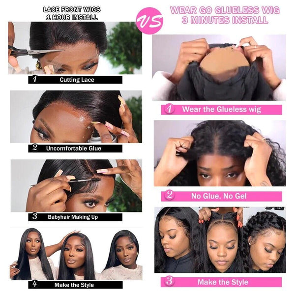 Chic Luxe Hair Glueless Loose Wave Full Lace Front Wig — Long/Short