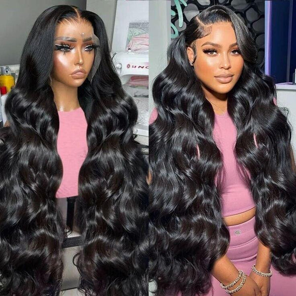 Chic Luxe Hair Full Lace Front Wavy Long Wig — Crystal/Invisible Lace