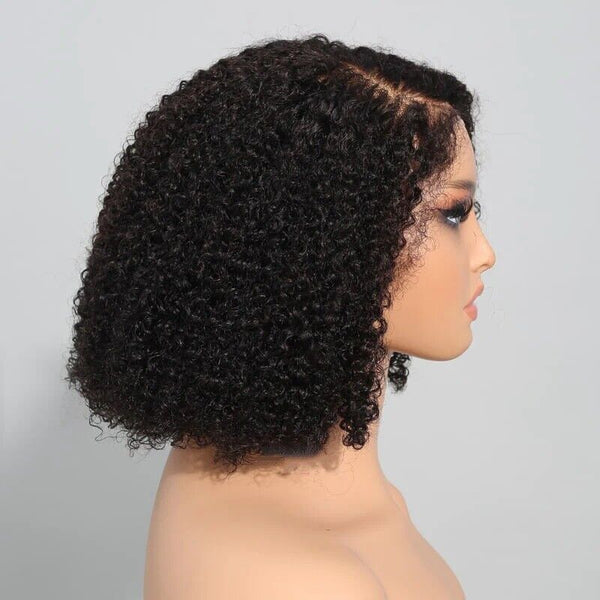 Chic Luxe Hair Glueless Jerry Curly Short Lace Front Bob Wig