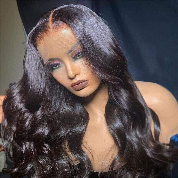 Chic Luxe Hair Full Lace Front Wavy Long Wig — Crystal/Invisible Lace