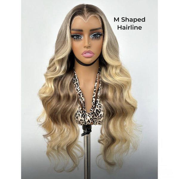 Chic Luxe Hair The Sienna Ash Blonde Wave Wig