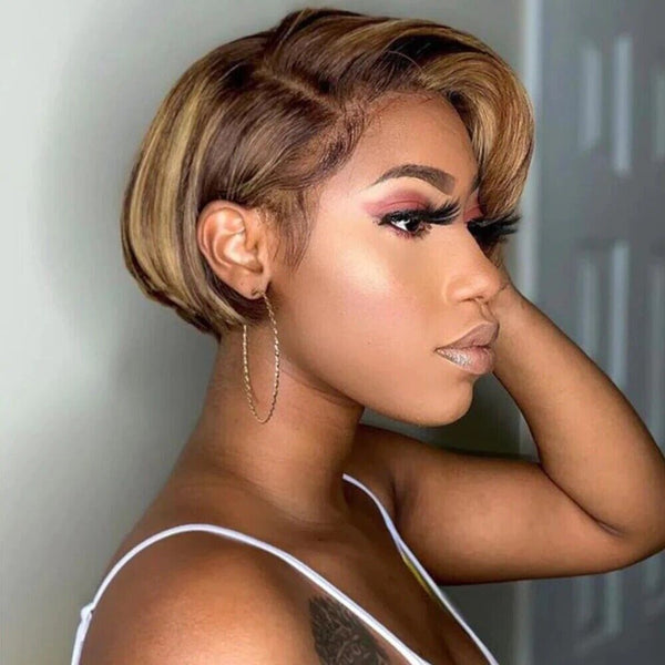 Chic Luxe Hair Glueless Wear & Go Lace Front Pixie Short Wig