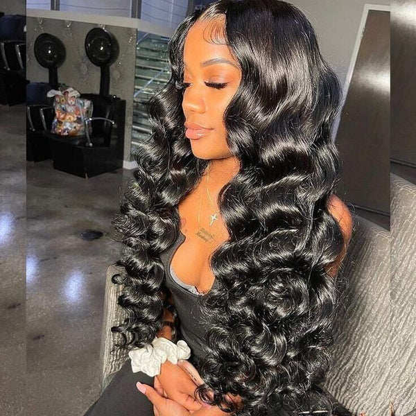 Chic Luxe Hair Full Lace Front Loose Wave Wig — Pre-Plucked Hairline