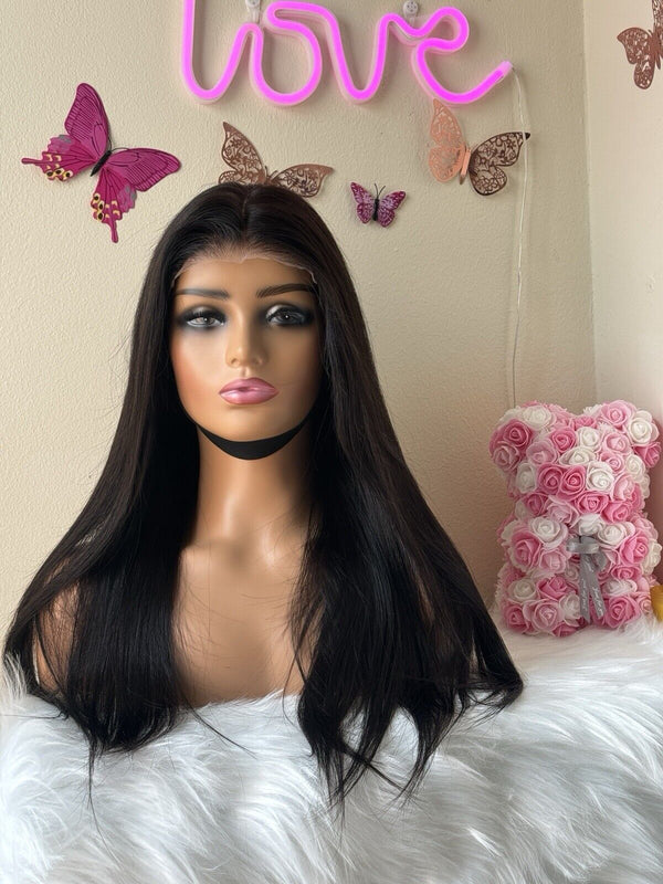 Chic Luxe Hair Ready To Wear Glueless Pre-Cut Lace Straight Wig
