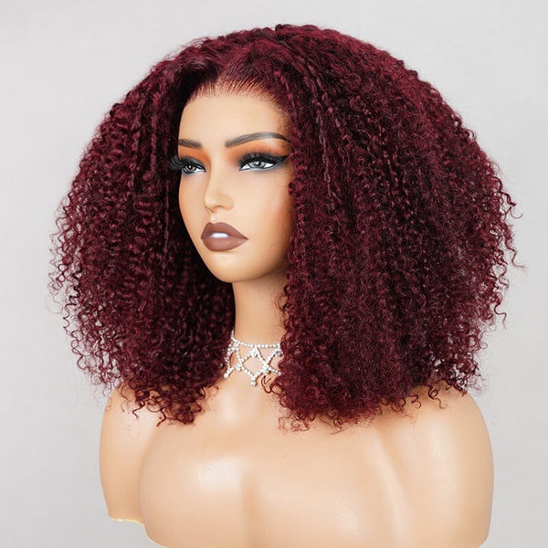 Chic Luxe Hair Glueless Wear & Go Lace Pre-Cut Front Kinky Curly Wig