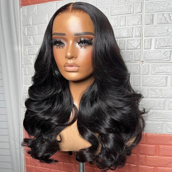 Chic Luxe Hair Glueless Ready To Wear Wavy Straight Wig — Pre-Cut Lace Front