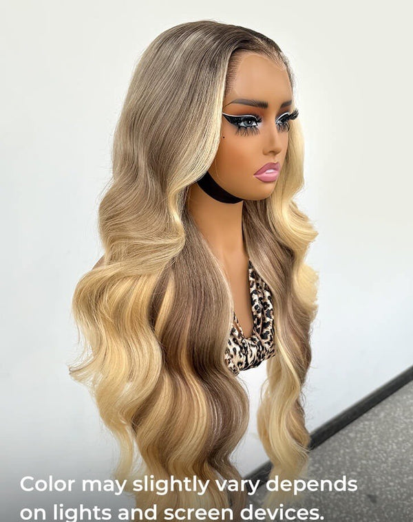 Chic Luxe Hair The Sienna Ash Blonde Wave Wig