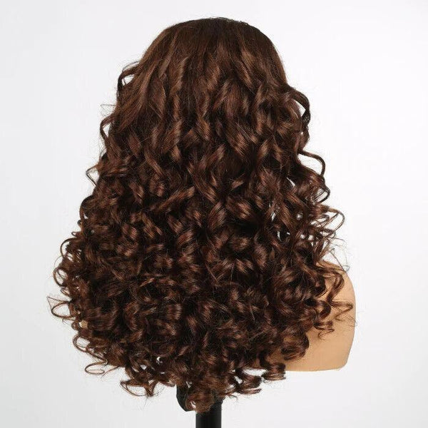 Chic Luxe Hair Glueless Funmi Spiral Curly Full Lace Front Long Wig