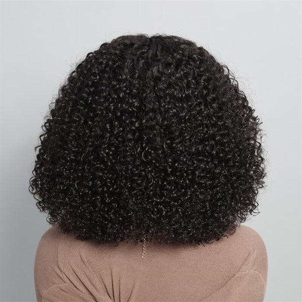 Chic Luxe Hair Full Glueless Wear & Go Curly Lace Front Short Bob Wig
