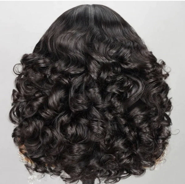 Chic Luxe Hair Full Glueless Wear & Go Bouncy Curly Lace Front Wig