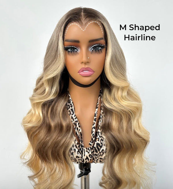 Chic Luxe Hair The Sienna Ash Blonde Wave Wig