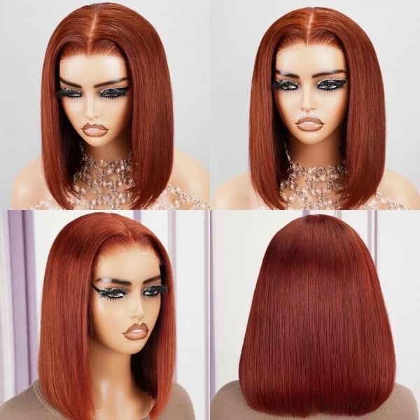 Chic Luxe Hair Glueless Wear & Go Lace Front Short Bob Wig