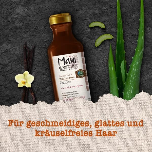 Maui Moisture Smooth & Repair + Vanilla Bean Shampoo — 385 ml