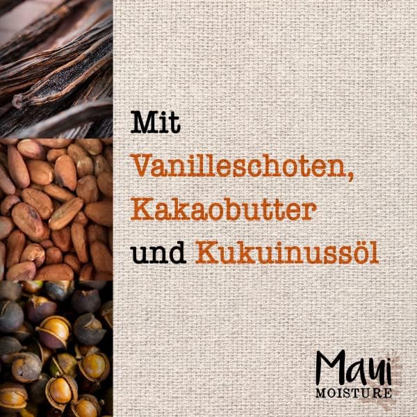 Maui Moisture Smooth & Repair + Vanilla Bean Shampoo — 385 ml