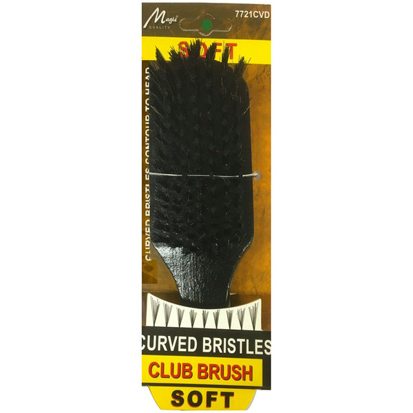 Magic Collection Curved Bristles Soft Club Brush